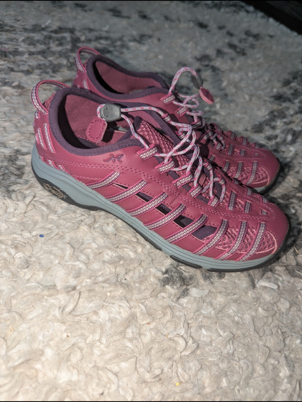 Chaco Women's Pink Woven Sport Sandals